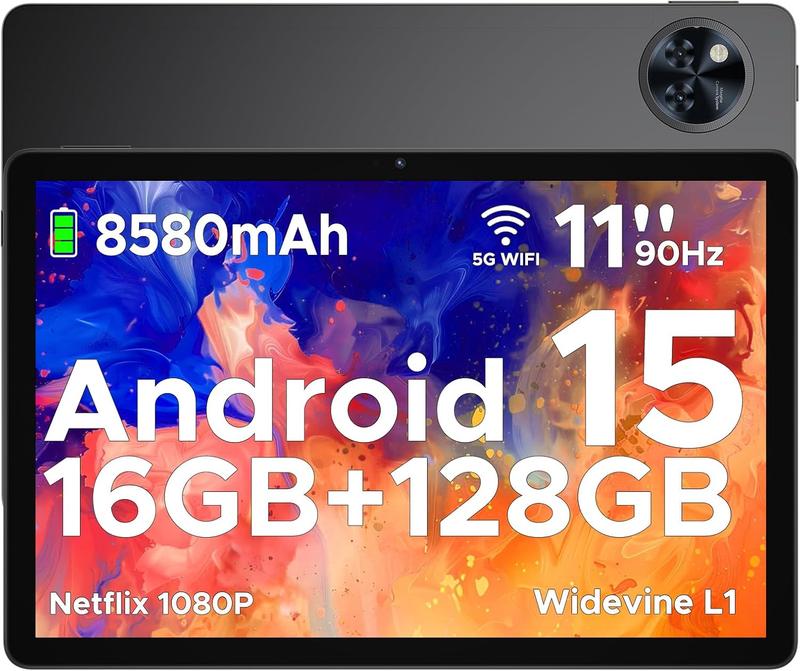 【2026】DOOGEE Anyreal U11 Tablette Clavier intégré ,Android 15, Tablette 11 Pouces, 16GB RAM+128GB ROM(2TB TF), Octa-Core Tablette Tactile, 8580mAh, Corps Métallique Ultra-Mince 7,9 mm, Caméra 13MP, Support Face ID/5G WiFi — vignette 2