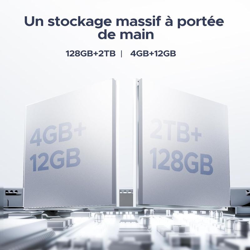 【2026】DOOGEE Anyreal U11 Tablette Clavier intégré ,Android 15, Tablette 11 Pouces, 16GB RAM+128GB ROM(2TB TF), Octa-Core Tablette Tactile, 8580mAh, Corps Métallique Ultra-Mince 7,9 mm, Caméra 13MP, Support Face ID/5G WiFi — vignette 6