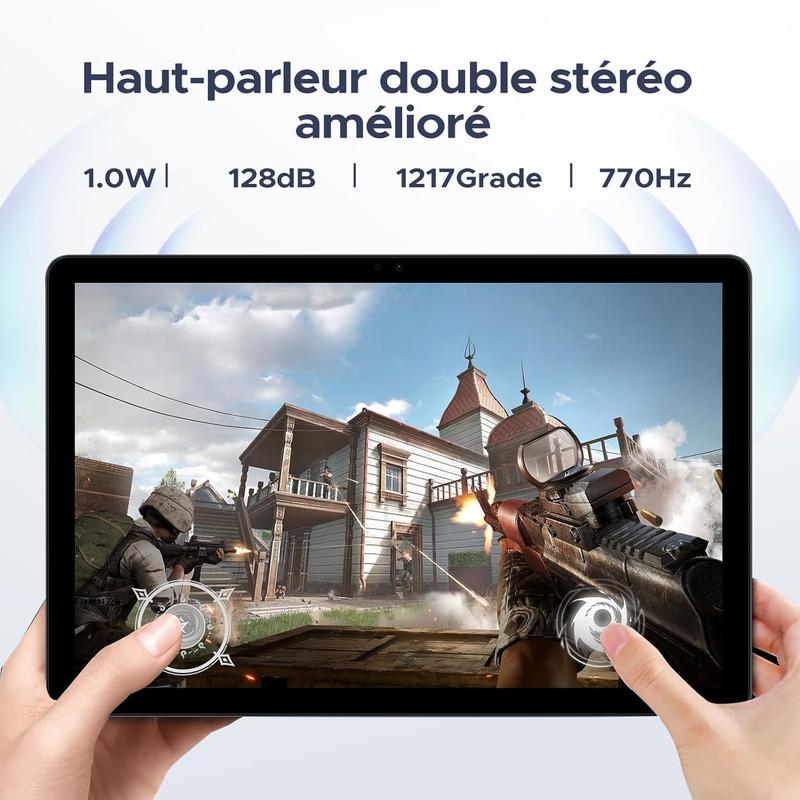 【2026】DOOGEE Anyreal U11 Tablette Clavier intégré ,Android 15, Tablette 11 Pouces, 16GB RAM+128GB ROM(2TB TF), Octa-Core Tablette Tactile, 8580mAh, Corps Métallique Ultra-Mince 7,9 mm, Caméra 13MP, Support Face ID/5G WiFi — vignette 8