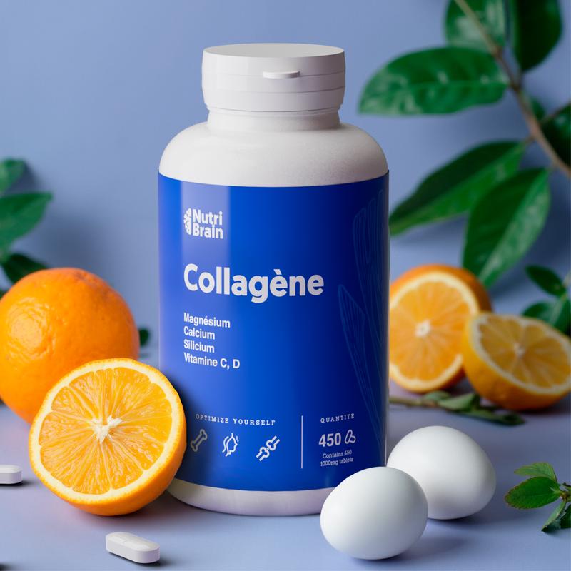 Articulations, Muscles, Os et Beauté Totale | Collagène Hydrolysé NutriBrain XXL
