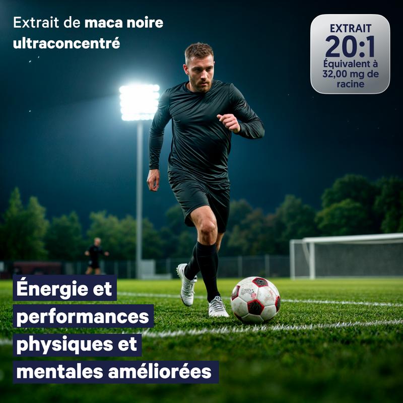 Augmente ton énergie et ta vitalité | Maca noire ultra concentrée de NutriBrain — vignette 2