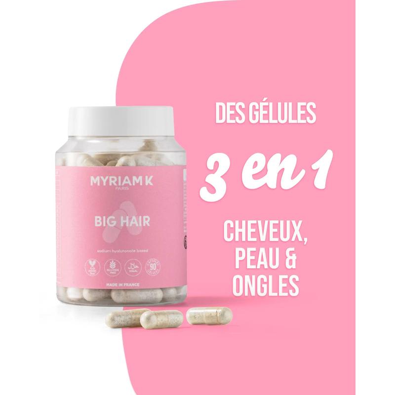 Big Hair Gélules - Booster Pousse Cheveux et densité 30j — vignette 6