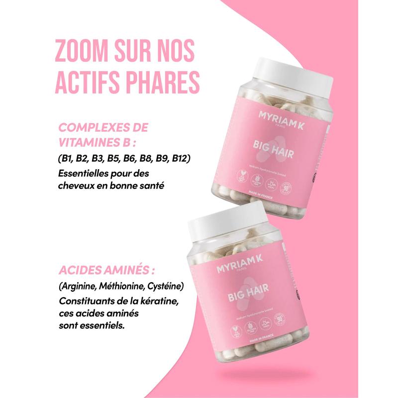 Big Hair Gélules - Booster Pousse Cheveux et densité 30j — vignette 8