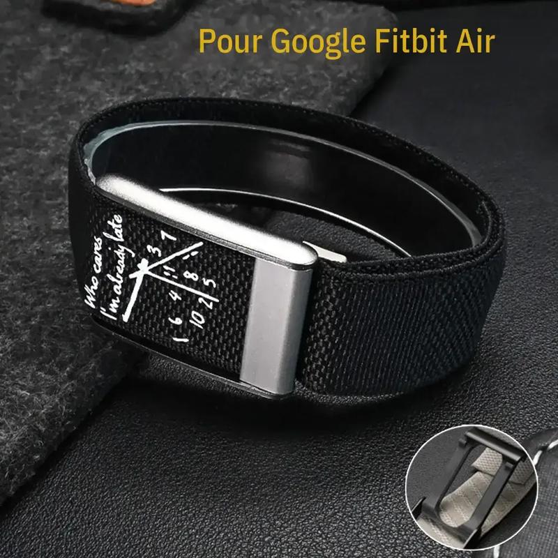 Bracelet de montre en nylon funky pour Google Fitbit Air, bracelet de montre léger et sportif, compatible avec Google Fitbit Air et échangeable vers Whoop 5.0