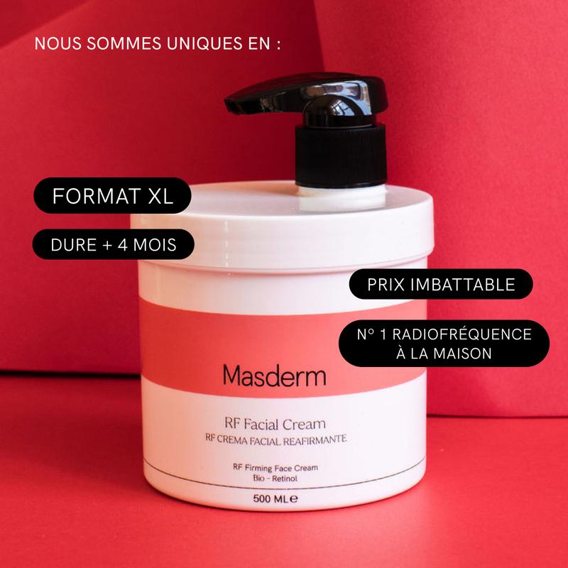 Crème visage RF Masderm – Crème visage raffermissante RF pour un visage plus ferme et défini — vignette 3