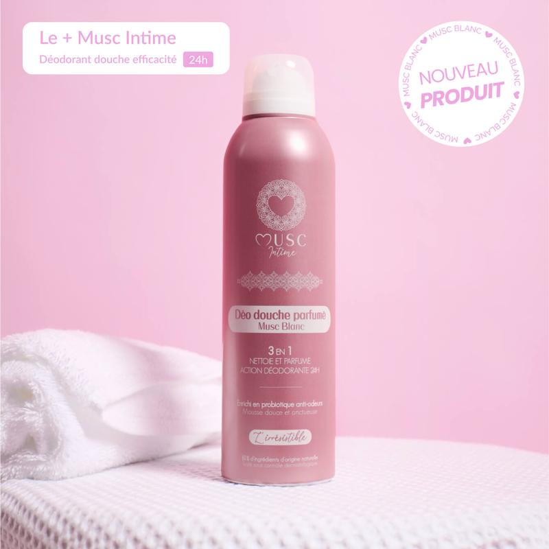 Déo douche parfumé au Musc Blanc - l'Irrésistible — vignette 9