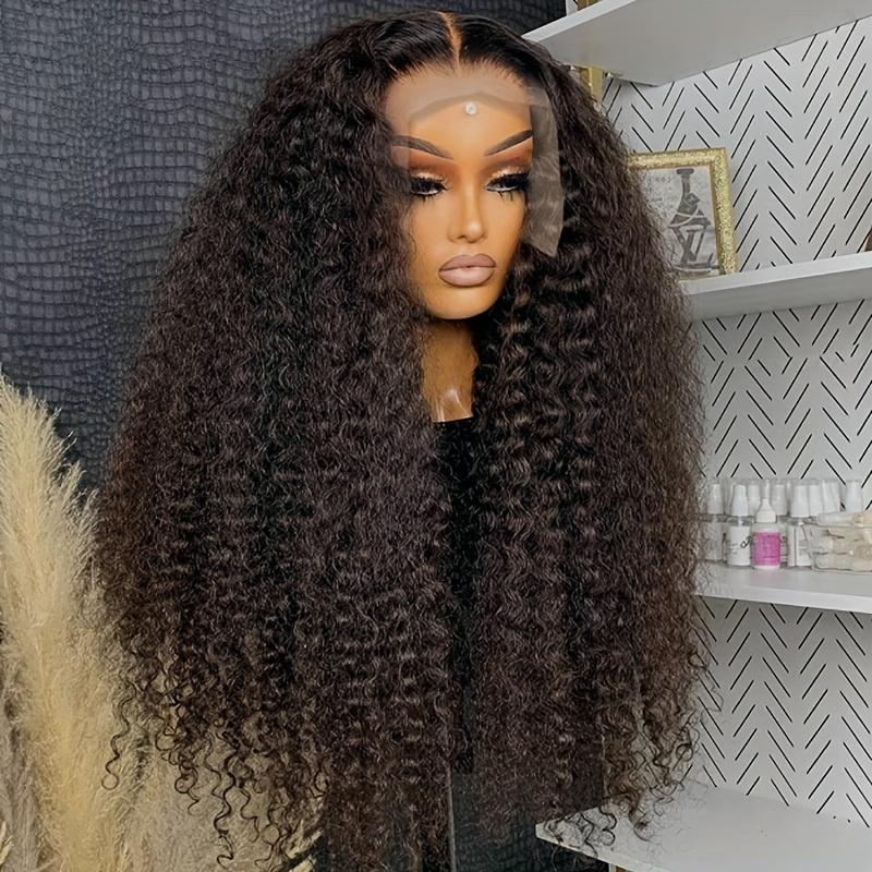 Deep Wave 13x6 Lace Front Wigs Human Hair 13x4 HD Lace Frontal Wigs Human Hair Pre Plucked 180 Density Glueless 6x4 9x6 5x5 Wigs Human Hair for Women Natural Black No Tangle No Shedding