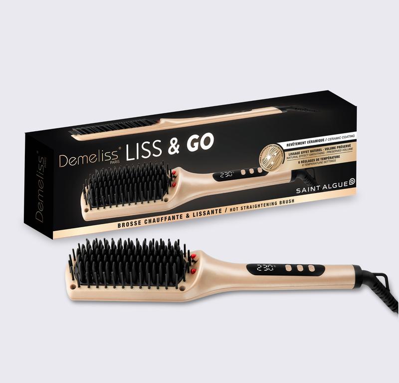 Demeliss SAINT ALGUE - Brosse Lissante Demeliss LISS & GO - Lissage facile et naturel — vignette 2