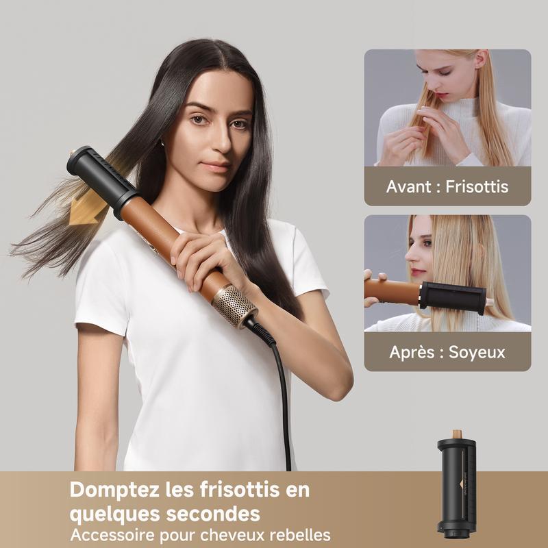 Dreame AirStyle Pro, Appareil de coiffure multifonction 7 en 1, Compact & Léger, séchage rapide, 2 cylindres de bouclage, cheveux volumineux, brosse lissante, réduction des frisottis, coiffage par flux d'air, Travel Sèche‑cheveux, 2026 Nouvelle Version — vignette 3