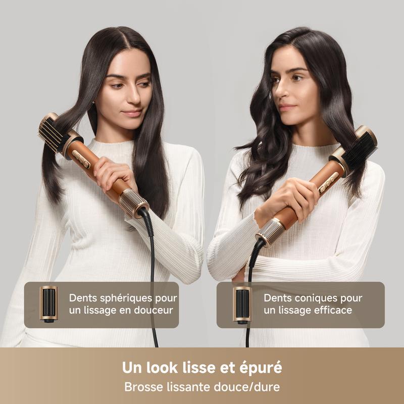 Dreame AirStyle Pro, Appareil de coiffure multifonction 7 en 1, Compact & Léger, séchage rapide, 2 cylindres de bouclage, cheveux volumineux, brosse lissante, réduction des frisottis, coiffage par flux d'air, Travel Sèche‑cheveux, 2026 Nouvelle Version — vignette 5