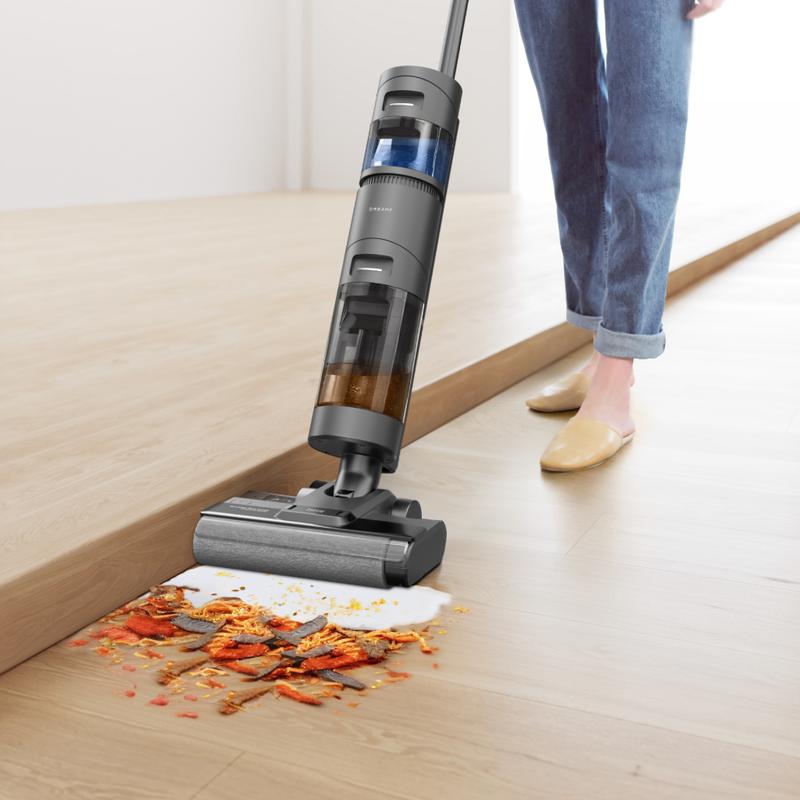 Dreame H11 Core aspirateur sec et humide, brosse de nettoyage des bords, auto-nettoyante, affichage LED, sans fil, pour sols durs, bois — vignette 6