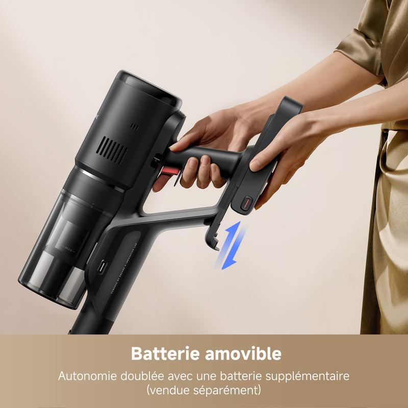 Dreame H15 Mix aspirateur humide et sec 7-en-1, bras robotique IA, nettoyage des bords, puissance d'aspiration 23 kPa, sans nœud, nettoyage des brosses à 100 °C, séchage à 90 °C — vignette 7