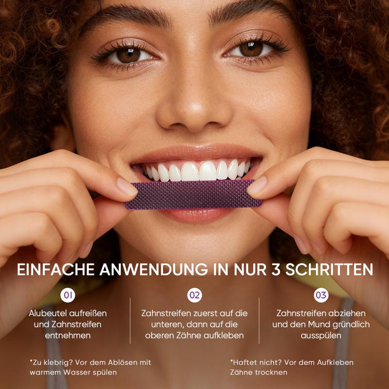 【EASYES】Bandes pour l’hygiène dentaire – soin dentaire doux et haleine fraîche, application facile, adaptées aux dents sensibles- SW-1 — vignette 2