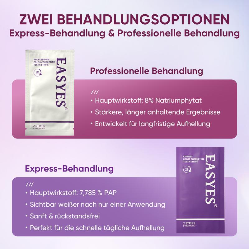 【EASYES】Bandes pour l’hygiène dentaire – soin dentaire doux et haleine fraîche, application facile, adaptées aux dents sensibles- SW-1 — vignette 3