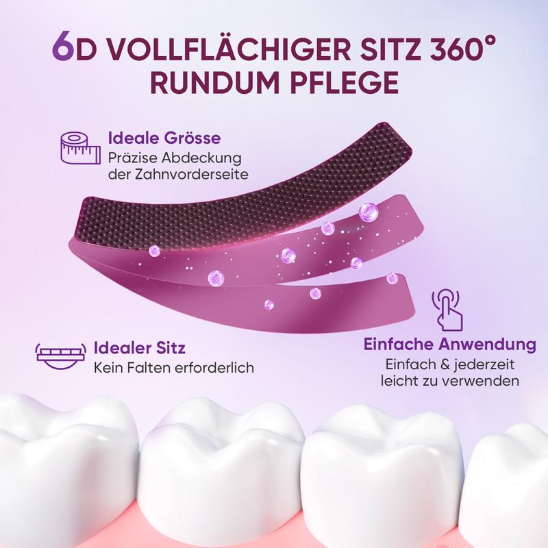 【EASYES】Bandes pour l’hygiène dentaire – soin dentaire doux et haleine fraîche, application facile, adaptées aux dents sensibles- SW-1 — vignette 5