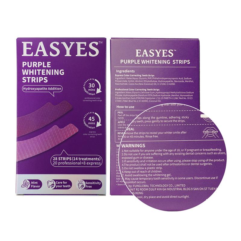 【EASYES】Bandes pour l’hygiène dentaire – soin dentaire doux et haleine fraîche, application facile, adaptées aux dents sensibles- SW-1 — vignette 9