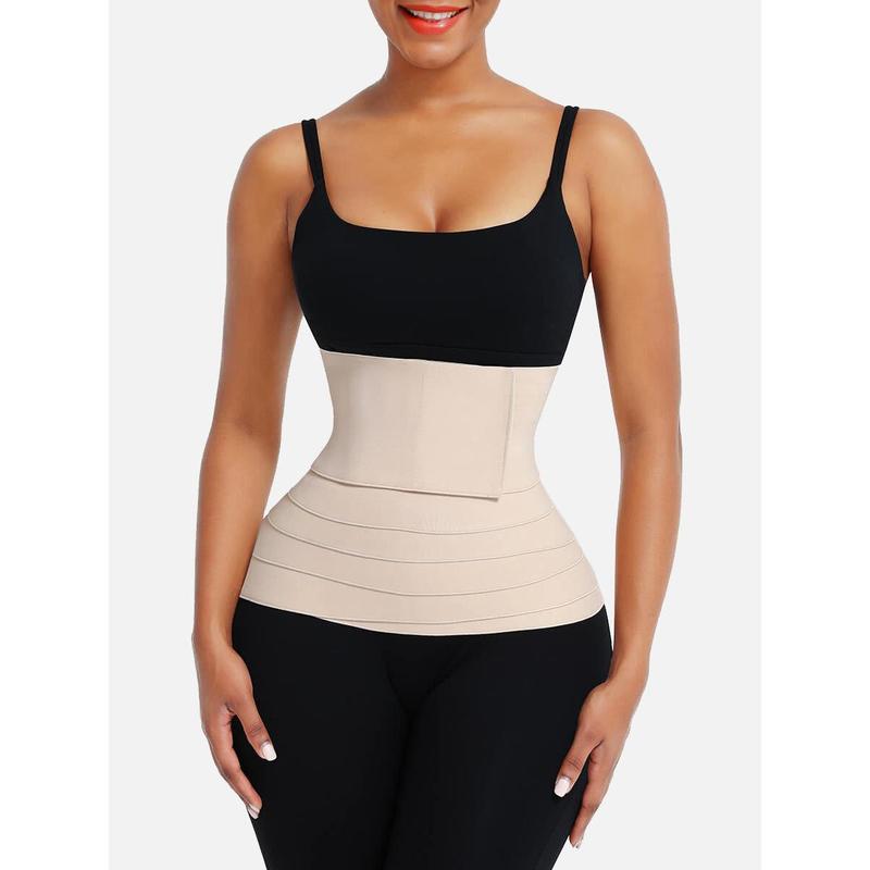 FeelinGirl Bandage Snatch Me Up, taille unique, jusqu'à 5XL pour femmes, enveloppe Invisible, contrôle du ventre, ceinture enveloppante, vêtements de gymnastique, confortable, élastique en Polyester — vignette 3
