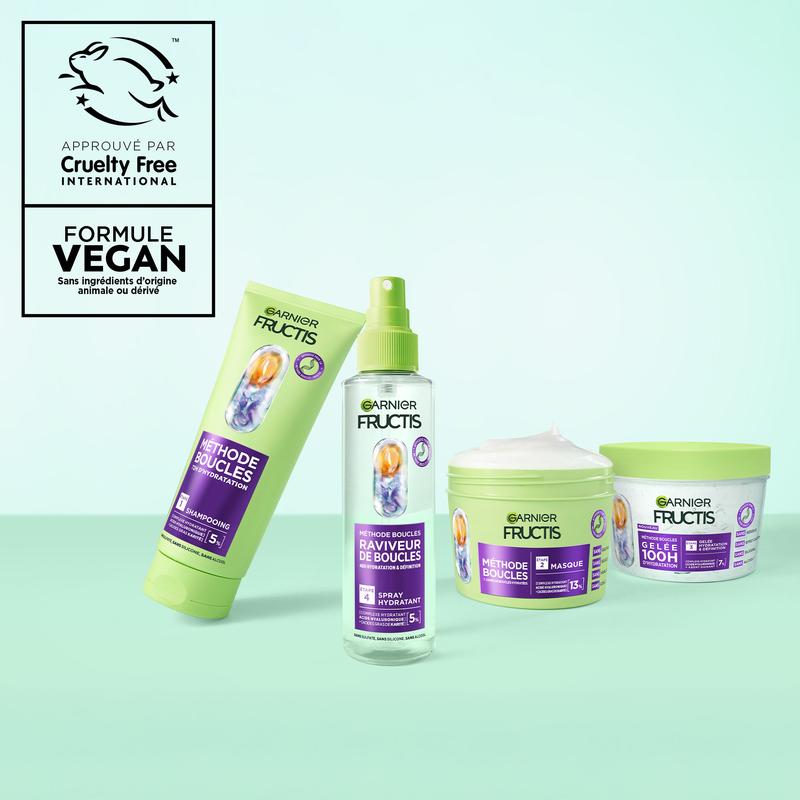 Fructis Méthode Boucles - Hydratation et Définition - Cheveux Bouclés - Garnier — vignette 2