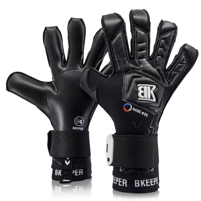 Gants de Gardien NAOS #25 Black 6 à 11 - Mousse Contact BKeeper