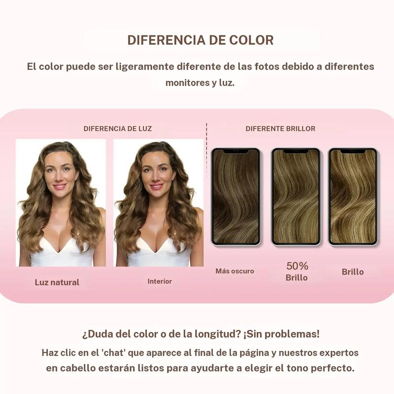 GOOGOO Extension de cheveux à clips en cheveux humains, naturels, lisses, légers, faciles à coiffer, doux TikTokShopBlackFriday — vignette 5