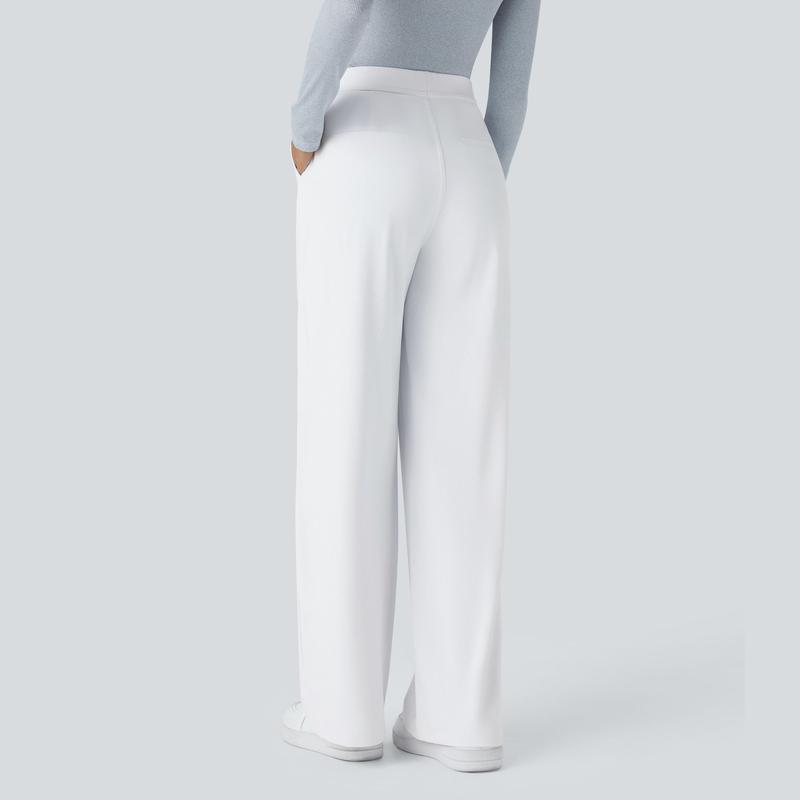 Halara Pantalon tailleur Halara Flex™ DayStretch coupe droite taille haute avec poches