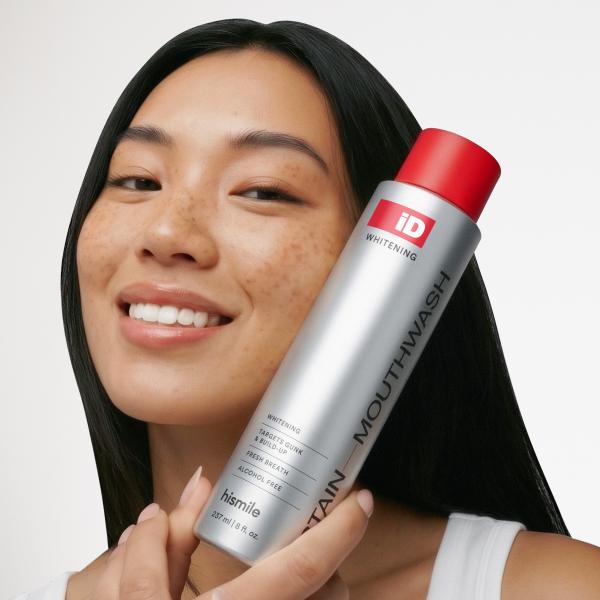 Hismile iD - bain de bouche pour le blanchiment des dents et la respiration fraîche, avec huiles essentielles, 237 ml — vignette 6