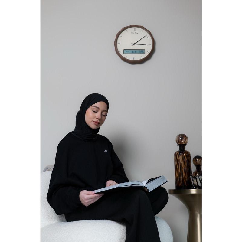 HORLOGE ADHAN NOOR TIME -NUDE Synchronisation Automatique des Heures de Prière Design Minimaliste — vignette 7