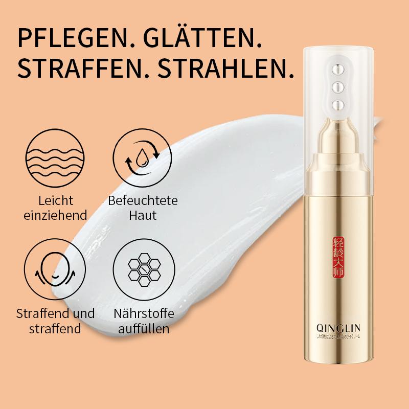 Kits de soins de la peau QINGLIN, ensemble officiel de raffermissement pour les jeunes, crème raffermissante (50g) + crème pour les yeux aux peptides revitalisants (25g), peptides à haute dose, bio, vitamine E, TikTokShopBlackFriday — vignette 4