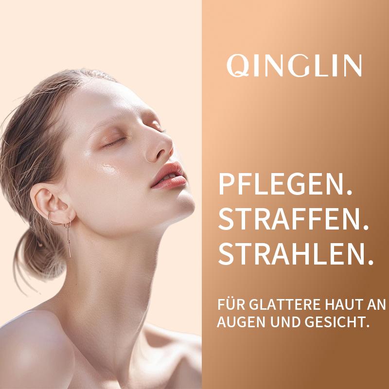 Kits de soins de la peau QINGLIN, ensemble officiel de raffermissement pour les jeunes, crème raffermissante (50g) + crème pour les yeux aux peptides revitalisants (25g), peptides à haute dose, bio, vitamine E, TikTokShopBlackFriday — vignette 5