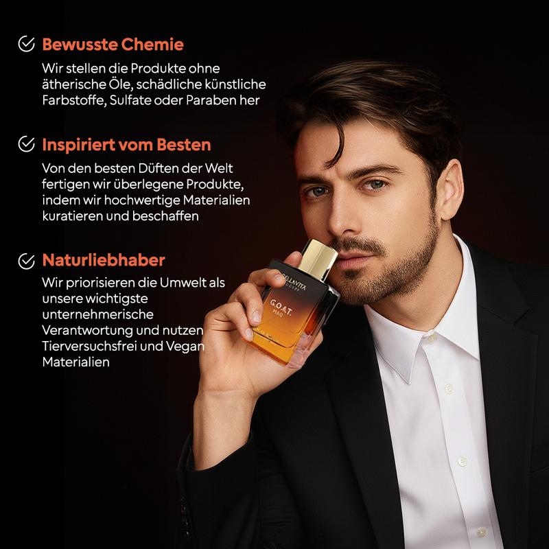 Le G.O.A.T. de BellaVita Luxury Homme | Eau de Parfum (EDP) | Bergamote, Ambre et vétiver | Boisé et musqué | Longue tenue | Sans test sur les animaux — vignette 5