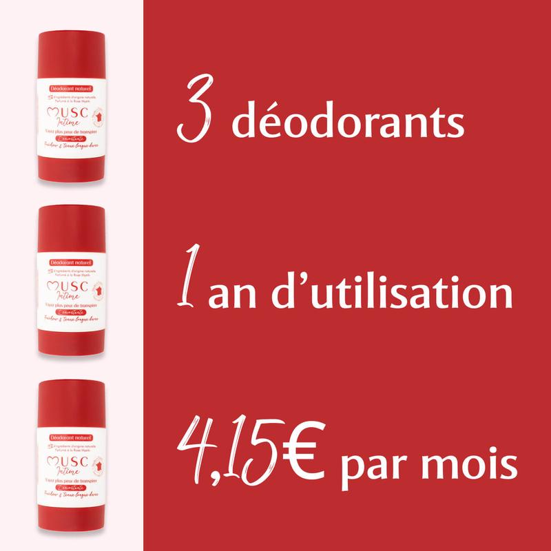 Lot de 2 Déodorants Rose Mystik - Musc Intime — vignette 8