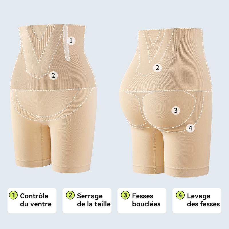 Lot de 2 pantalons gainants anti‑gravité — Kakapeople, sous-vêtement gainant pour femme avec contrôle du ventre et effet push-up fessier, sexy et confortable, taille haute, vêtement sculptant compressif pour femme — vignette 3