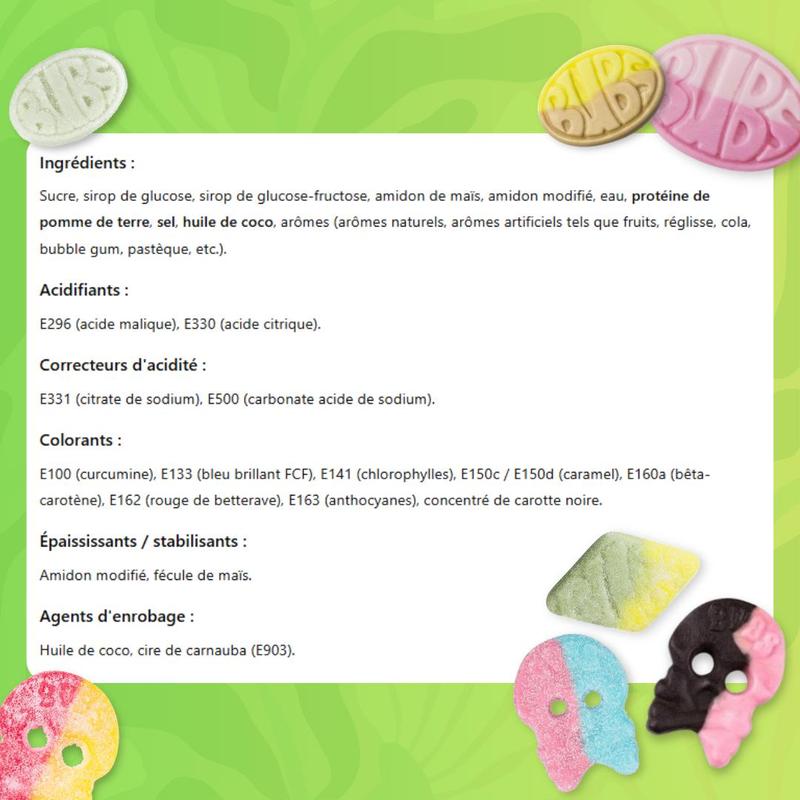 Mélange de bonbons "Bubs" - Bonbons Suédois — vignette 3