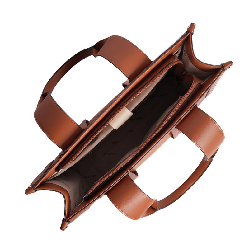 MAC ALYSTER Sac Cabas FORMAT A4 BASIC CLOVER en Cuir Synthétique XXL pour Femme - Business Multifunctional Bag avec Espace Organisé et Style Urbain — vignette 8