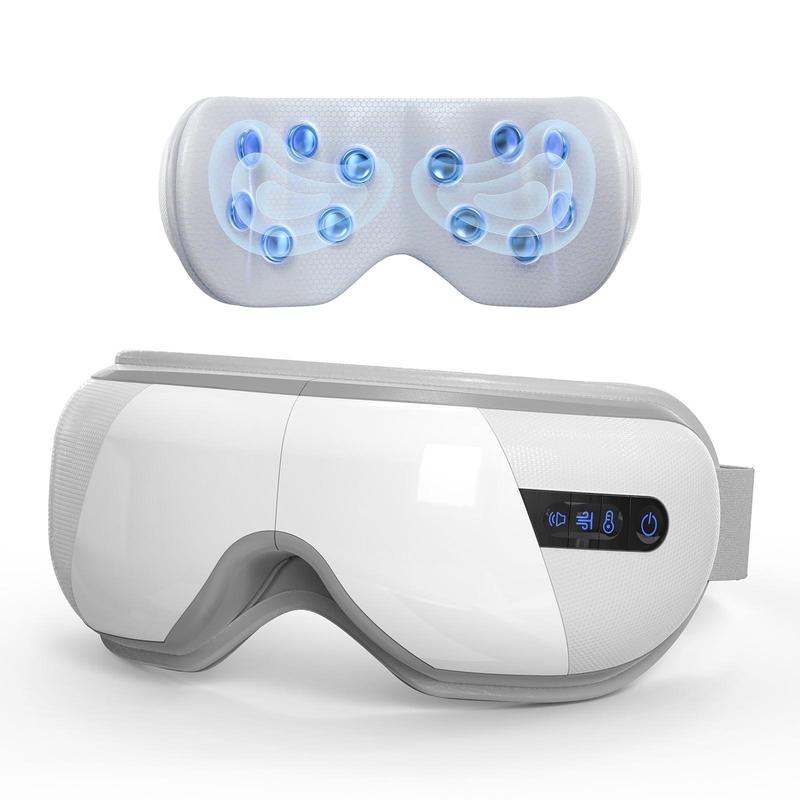Masque Oculaire Massant avec Chaleur et Bluetooth,4 Modes de Massage,Design Pliable — vignette 3