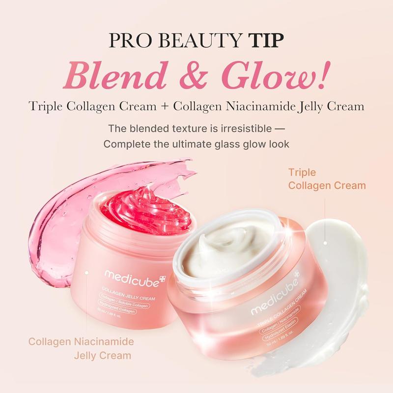 [medicube Officiel] Crème Triple Collagène (Collagène + Acide Hyaluronique + Niacinamide + Beurre de Karité) | Soin Hydratant — vignette 6