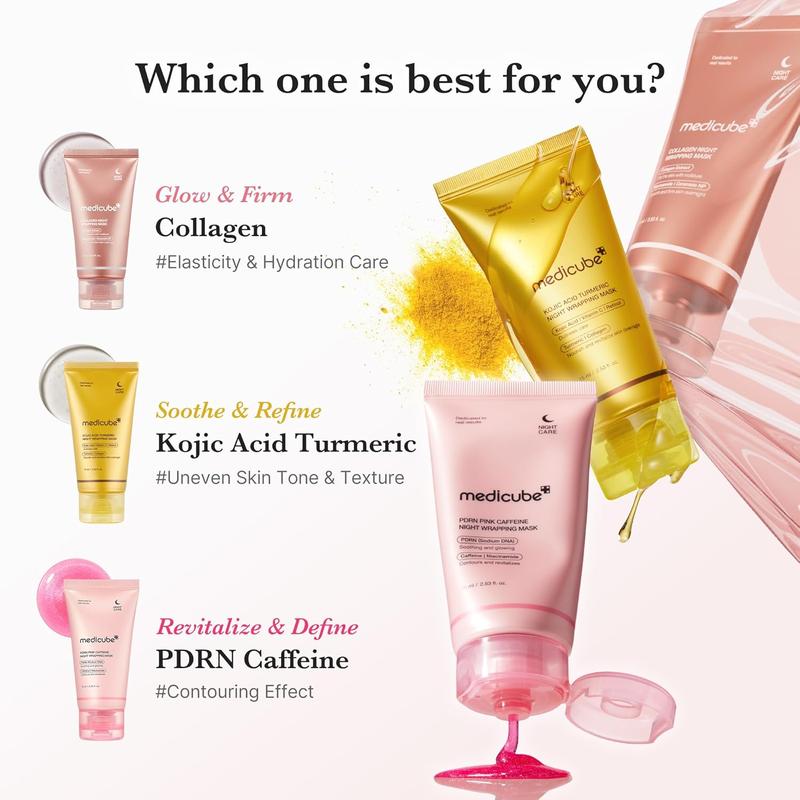 [medicube Officiel] Masque de nuit au Collagène | Glass skin | Skincare Soin Réparateur Confort Rose | Glass skin | Kbeauty — vignette 7