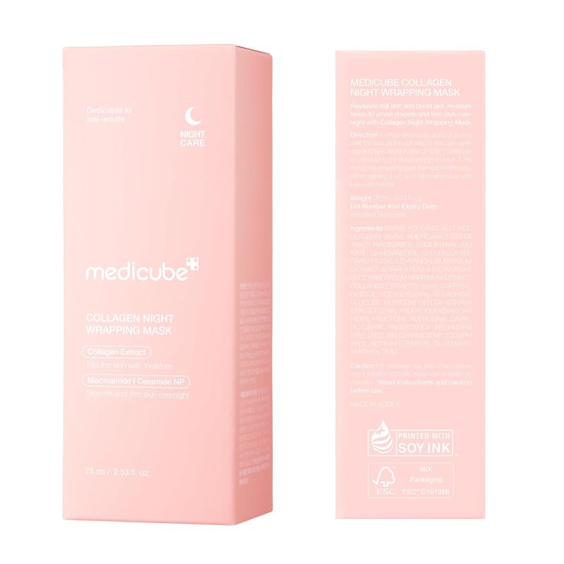 [medicube Officiel] Masque de nuit au Collagène | Glass skin | Skincare Soin Réparateur Confort Rose | Glass skin | Kbeauty — vignette 9