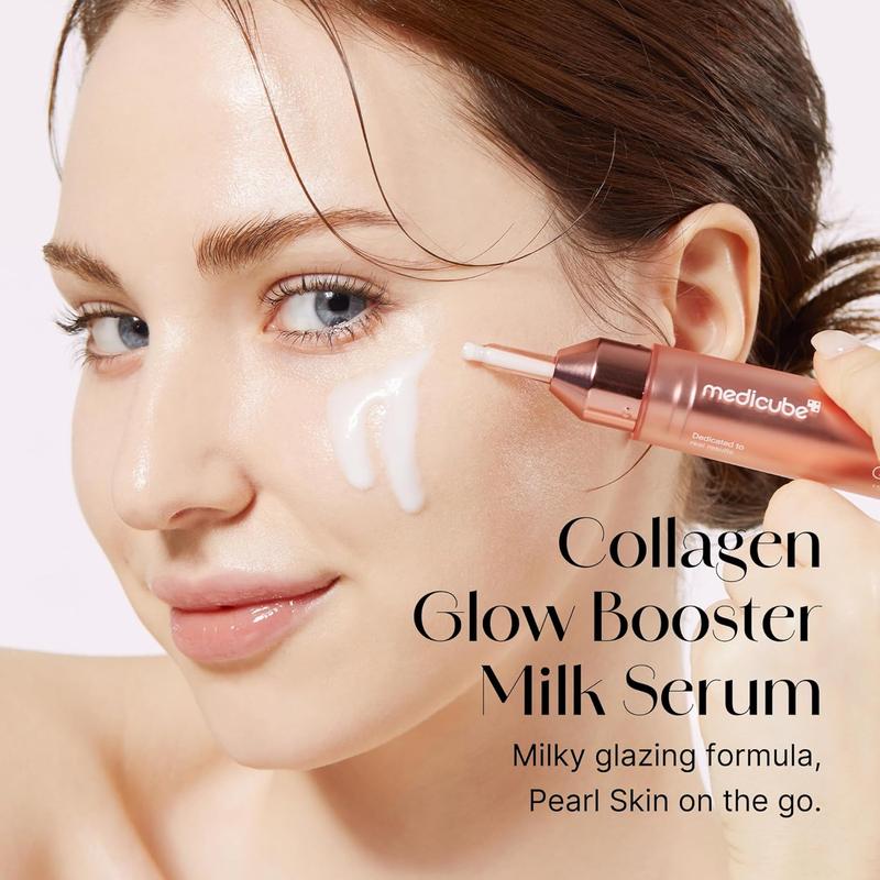 [medicube Officiel] Sérum Booster d’Éclat au Collagène - Hydratation et Éclat avec Niacinamide, Protéines de Lait et Collagène Hydrolysé – Illumine et Raffermit la Peau | Skincare Coréenne — vignette 3