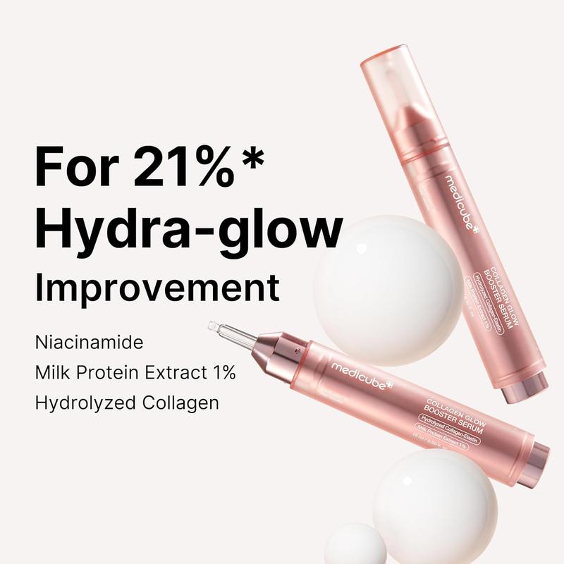[medicube Officiel] Sérum Booster d’Éclat au Collagène - Hydratation et Éclat avec Niacinamide, Protéines de Lait et Collagène Hydrolysé – Illumine et Raffermit la Peau | Skincare Coréenne — vignette 4