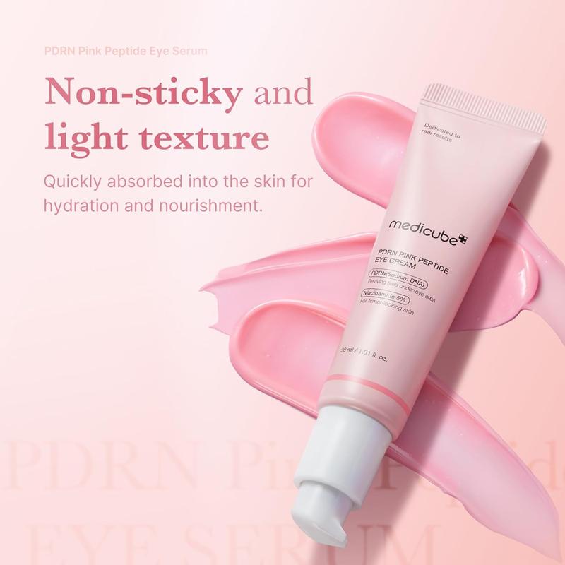 [medicube Officiel] Sérum Contour des Yeux Pink Peptide PDRN de Saumon | Niacinamide & Rétinol Haute Pureté 99 %| Anti-Rides, Teint Uniforme | Skincare Coréenne — vignette 5