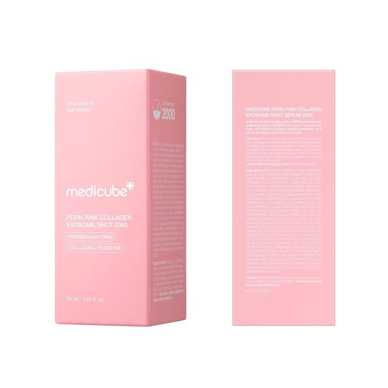 [medicube Officiel] Sérum PDRN Pink Collagen Exosome Shot | Sérum booster liquide pour la peau | Teint irrégulier, Soin des Pores et Amélioration de la Texture de la Peau | Skincare coréenne — vignette 8
