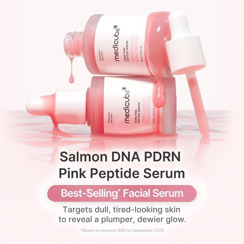 [medicube Officiel] Sérum Peptide Rose au PDRN | Sérum Pink Glow | ADN de Saumon, PDRN de Saumon, Peptides | Teint Irrégulier & Peau Lumineuse | Soin Coréen — vignette 2