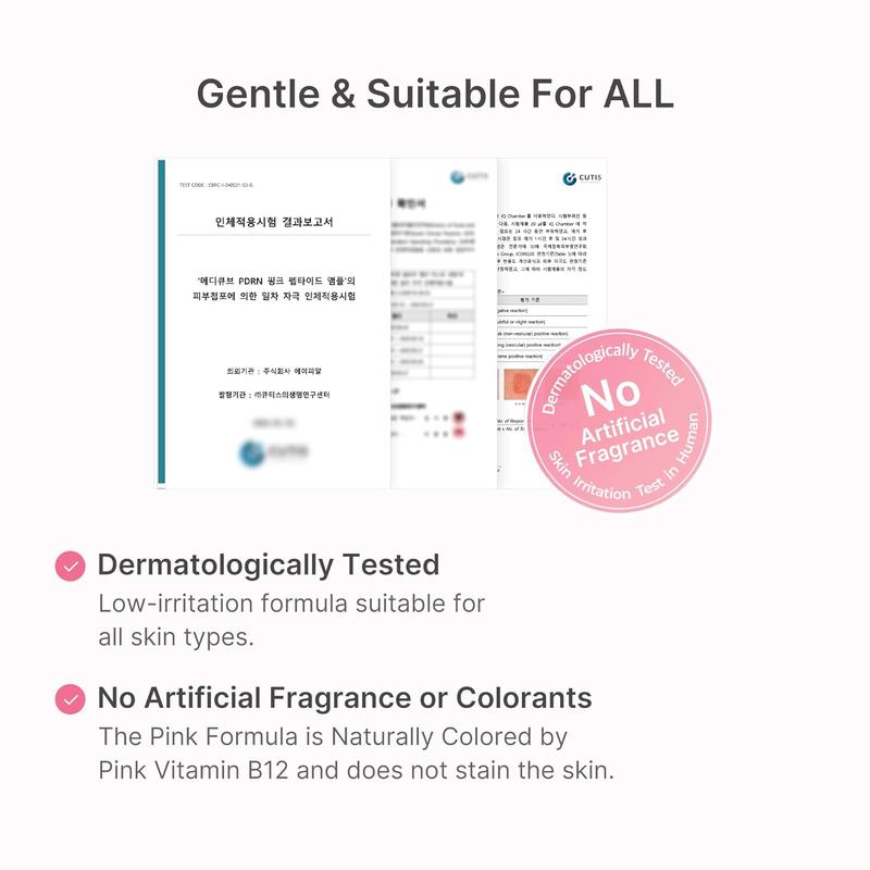[medicube Officiel] Sérum Peptide Rose au PDRN | Sérum Pink Glow | ADN de Saumon, PDRN de Saumon, Peptides | Teint Irrégulier & Peau Lumineuse | Soin Coréen — vignette 6