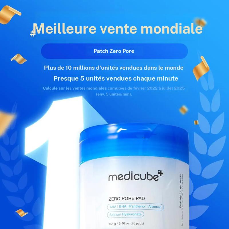[medicube Officiel] Zero Pore Pad (AHA+BHA) | Soin Tonique pour une Peau Lisse — vignette 2