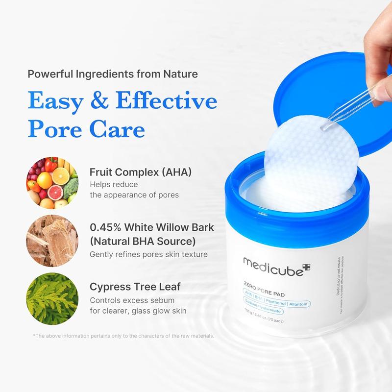 [medicube Officiel] Zero Pore Pad (AHA+BHA) | Soin Tonique pour une Peau Lisse — vignette 4