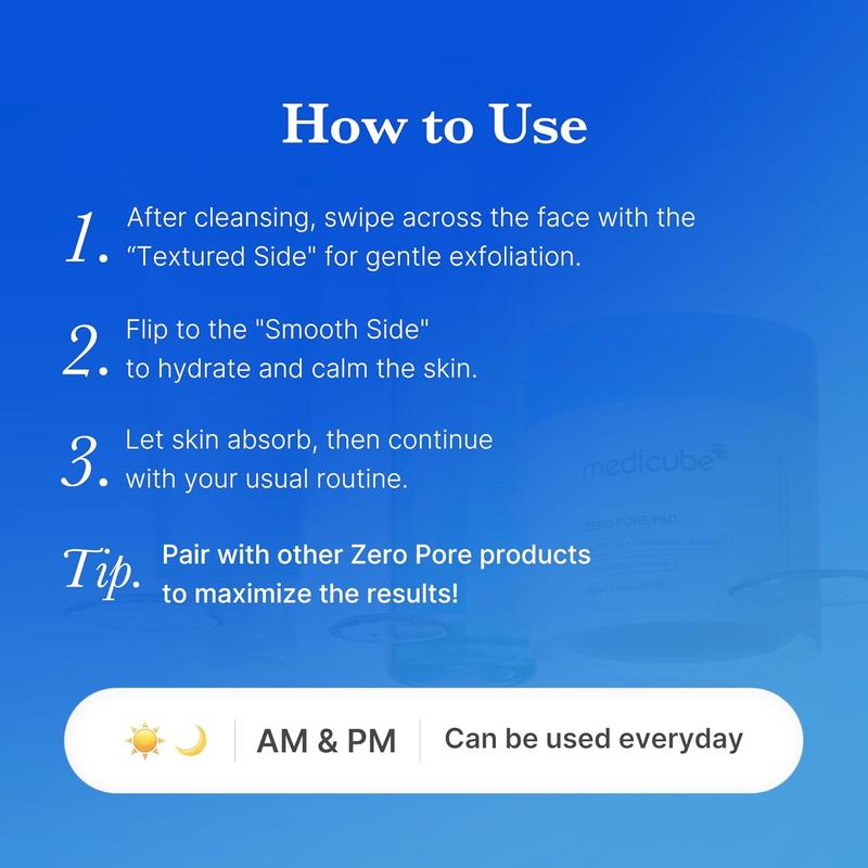 [medicube Officiel] Zero Pore Pad (AHA+BHA) | Soin Tonique pour une Peau Lisse — vignette 7