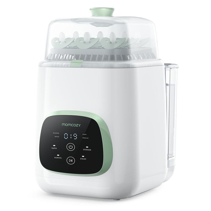 Momcozy KleanPal Pro - lave-biberon, stérilisateur et sèche-linge, Machine de nettoyage tout-en-un pour biberons, pièces de pompe et articles essentiels pour bébé, gain de temps et soins sans effort