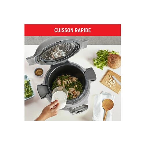 Multicuiseur Moulinex Cookeo Gris 80 recettes CE854B10 — vignette 5