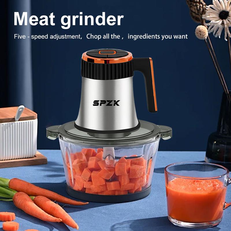 Multifonction robot cuiseur SPZK 300W, bouilloire inox+verre,lavage rapide, livraison gratuite, Blender, indispensable en cuisine — vignette 3